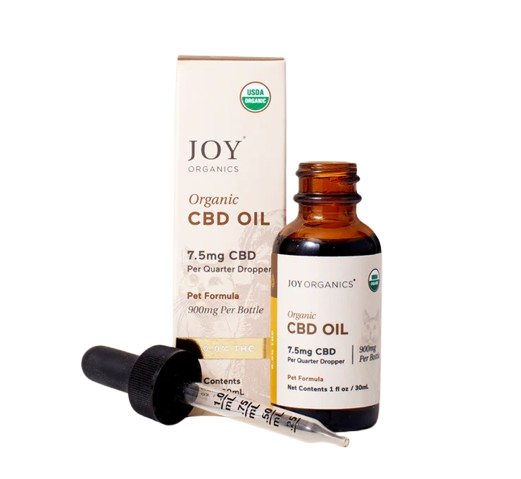 Joy Organics Organic CBD Tinctures for Dogs, Cats and Pets