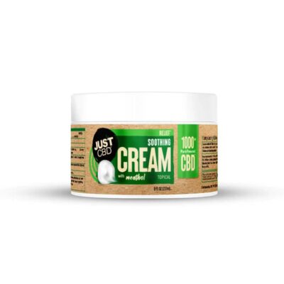 Just CBD CBD Relief Soothing Cream 1000mg Original Menthol