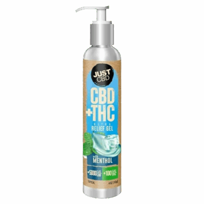 Just CBD CBD+THC Ultra Relief Gel with Menthol 5000mg