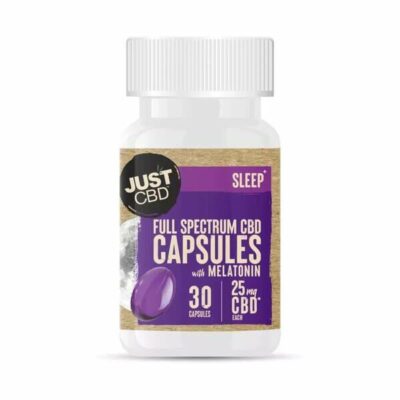 Just CBD Full Spectrum CBD Gel Capsules with Melatonin