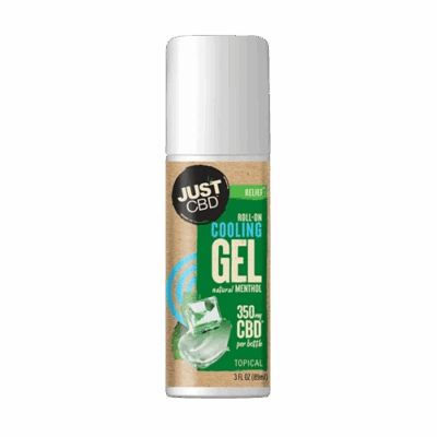 Just CBD Roll-On Cooling Gel - Natural Menthol 350mg