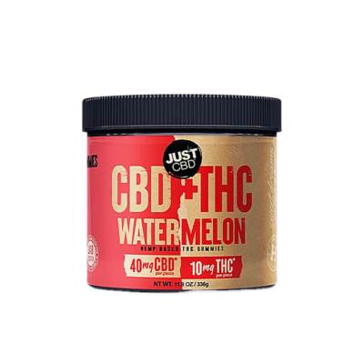 JustCBD CBD + THC Watermelon Slices Gummies 250mg | 1000mg