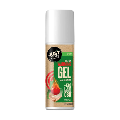 JustCBD CBD Warming Gel Roll-On 350mg | 1500mg