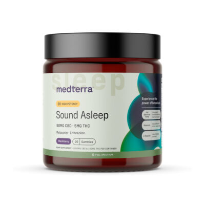 Medterra Sound Asleep Gummies Blackberry 20ct