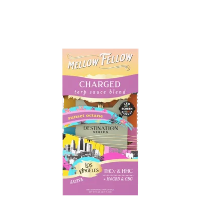 Mellow Fellow Charged Blend Terp Sauce 5ml Disposable Vape - Sunset Octane (Sativa)