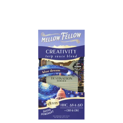 Mellow Fellow Creativity Blend Terp Sauce 5ml Disposable Vape - Blue Dream (Sativa)