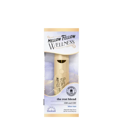 Mellow Fellow The Rest Blent 1ml CBD Disposable Vape - Blue Razz