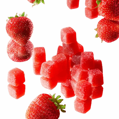 Snoozy CBD + Delta 9 THC Strawberry Gummies Stress Free Mind Relief - 20ct