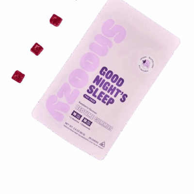 Snoozy CBD + CBN Good Night’s Sleep Gummies THC Free