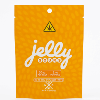 Jelly Sours – Delta-9 THC Infused Tarts (50mg per pack)