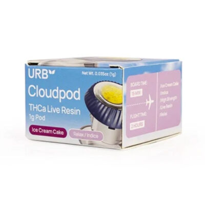 URB Cloudpod – THCa Live Resin Pod 1g (Multiple Strains)