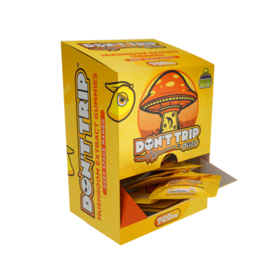 Dozo Don’t Trip THC-P Mushroom Extract Gummies Deep Space Mango