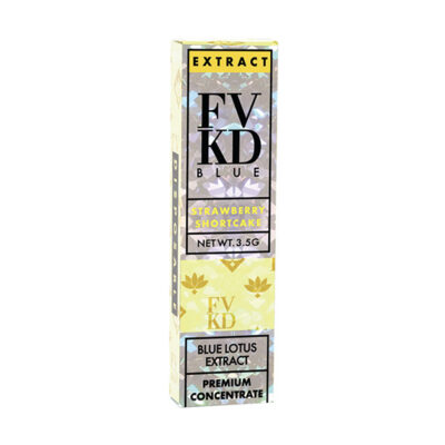 FVKD Exotics Blue Lotus Disposable 3.5g strawberry shortcake
