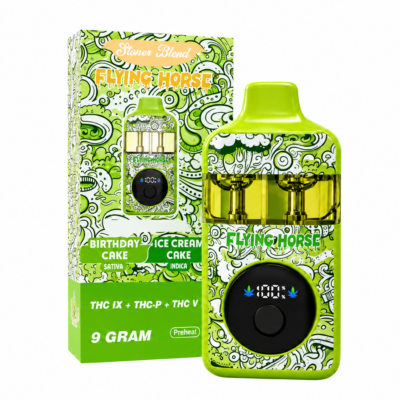 Flying Horse Stoner Blend 3-in-1 Disposable Vape Multiple Flavors 9G