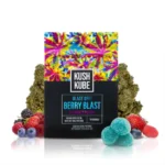 Kush Kube Full Spectrum CBD + Delta 9 THC Gummies - Berry Blast 5000mg