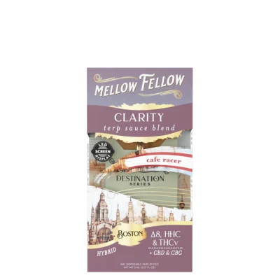 Mellow Fellow Clarity Blend Terp Sauce 5ml Disposable Vape - Cafe Racer (Hybrid)