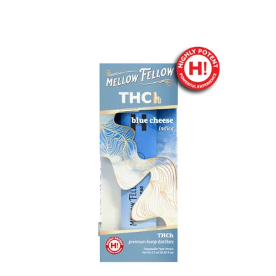 Mellow Fellow THCh 0.5g Disposable Vape - Blue Cheese (Indica)