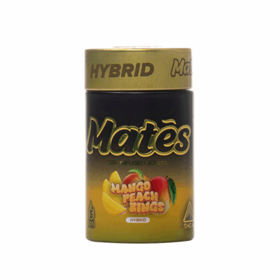 Muha Meds Mates THC-A Pre Rolls 3G mango peach rings