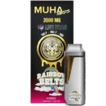 Muha Meds THCP Live Resin Disposable 3.5g Rainbow Belts