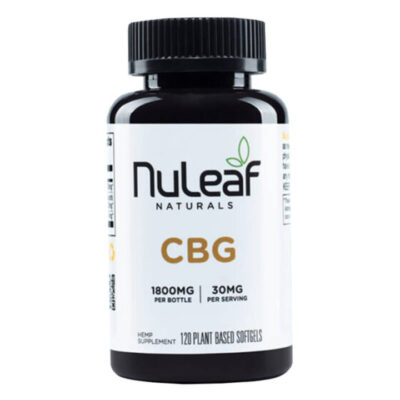 NuLeaf Naturals CBG Capsules 1800mg