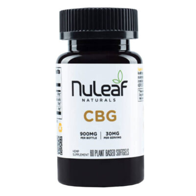 NuLeaf Naturals CBG Capsules 900mg