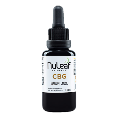 NuLeaf Naturals Full Spectrum CBG Oil 60mg/mL