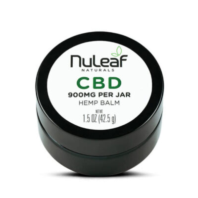 NuLeaf Naturals Full Spectrum CBD Balm 900mg