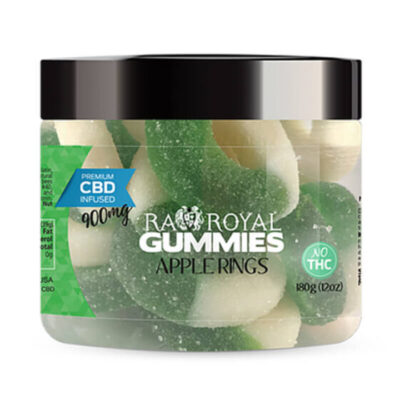 RA Royal CBD Apple Rings CBD Gummies 900mg