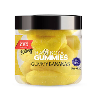 RA Royal CBD Gummy Bananas CBD Gummies 300mg