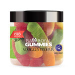 RA Royal CBD Squiggly Sour Worms CBD Gummies 300mg