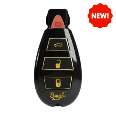 Smyle Labs Car Key Penjamin Black Gold