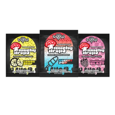 Exodus Mushy Drops Microdose Blend Premium Mushroom Extract Gummies 2000mg