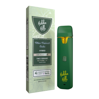 Hidden Hills 2G Live Rosin Bar Disposable Bussin Blend