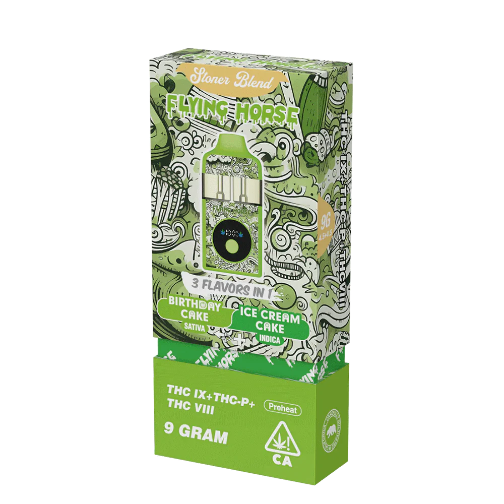 Flying Horse Stoner Blend 3-in-1 Disposable Vape 9g - Shop Now - Destino  Farms