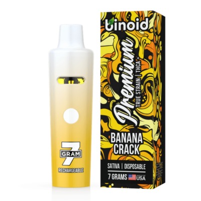 Binoid Premium True Strain 7 Gram Disposable Vape Banana Crack