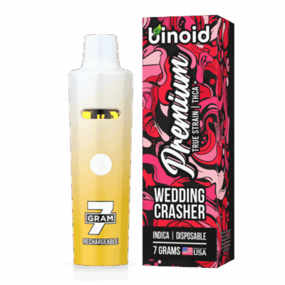 Binoid Premium True Strain 7 Gram Disposable Vape Wedding Crasher