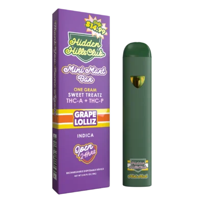 Hidden Hills Mini Mart THC-A + THC-P Sweet Treatz Grape_Lolliz