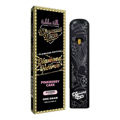 Hidden Hills Club Diamond Boyz Diamond Reserve THCA THCH Disposable Vape 1G