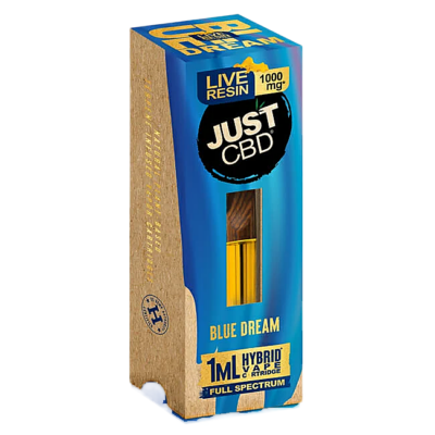 JustCBD Live Resin Full Spectrum CBD Vape Cartridge 1000mg