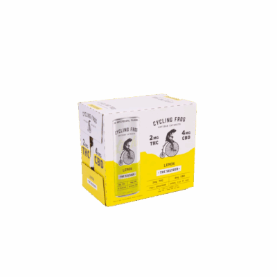 Cycling Frog THC Seltzer 2mg Thc - 4mg Cbd