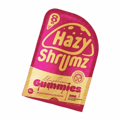 Hazy Shrumz Vegan Mushroom Gummies 8CT