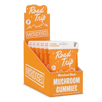 Road Trip MICRODOSED Mushrooms Gummies - Pink Lemonade