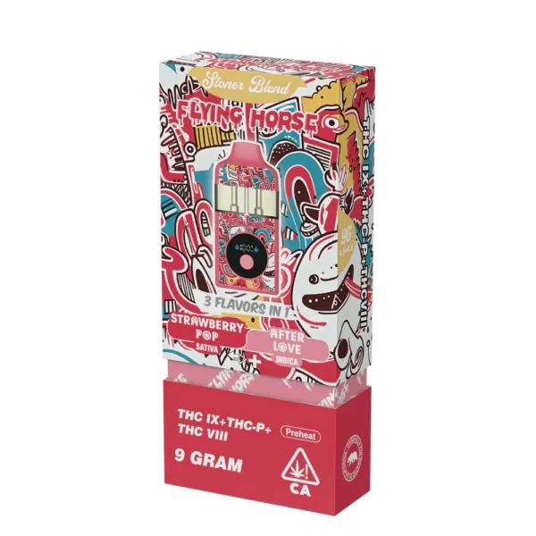 flying horse 3 in 1 vape price Flying Horse 3 In 1 Vape Red Light Machine Vape Desechable | FLYING HORSE |  Stoner Blend | THCA +THCP + HYDROXY | 3 En 1