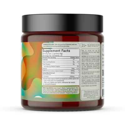 Medterra Mood Boosting Gummies 58mg Full Spectrum Blend Strawberry Citrus