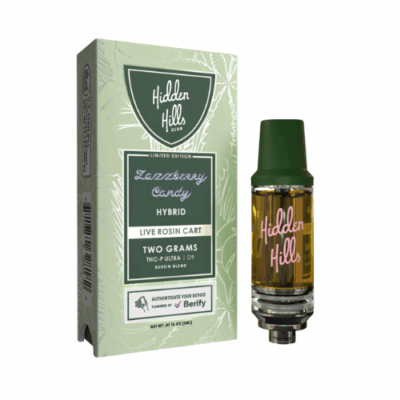 Hidden Hills THCP Live Rosin 2gr Vape Cartridge