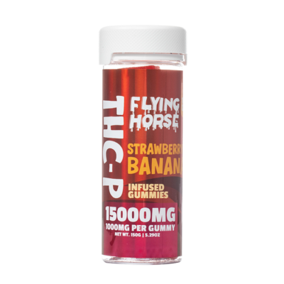 Flying Horse Blend Infused Gummies THCP Multiple Flavors 15000MG - 15CT