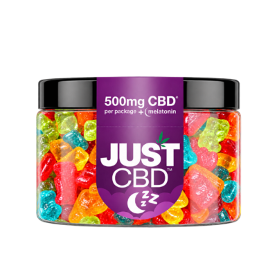 JustCBD CBD Gummies for Sleep with Melatonin 250mg - 500mg - 1000mg - 3000mg