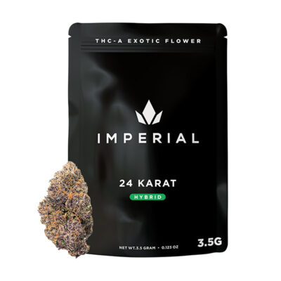 Imperial 24 Karat THCA Exotic Flower 3.5g Hybrid ZAZA Grade