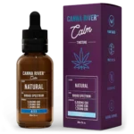 Canna River Calm CBD Oil Tincture with CBG + CBN 60ml - Natural