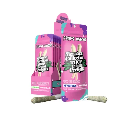 Flying Horse Signature Collection THCP Pre-Rolls UK Cheese 4G 2 Count